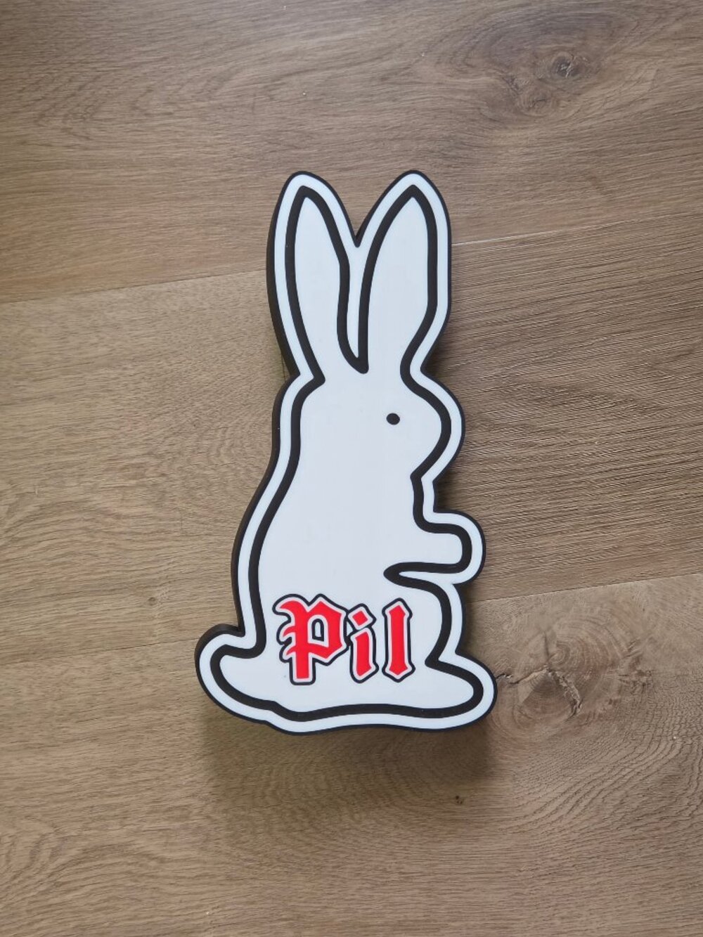 Pilsner Bunny  - LED Lightbox Sign - Picture 2 of 3
